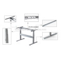 Pernas de mesa ajustáveis ​​com atuador linear Quadros de mesa de elevação motorizados